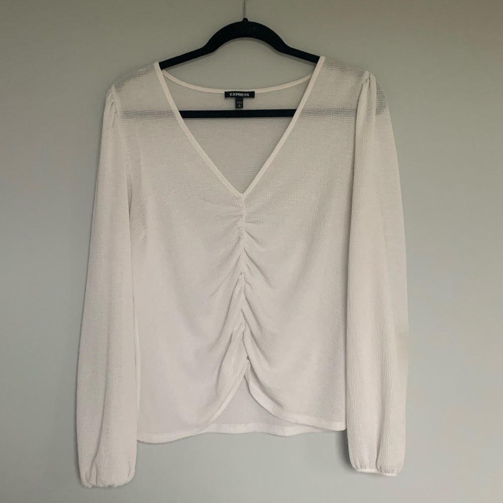 Express White Blouse